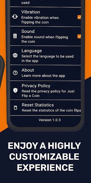 Just Flip A Coin - Coin Flip Screenshot 1