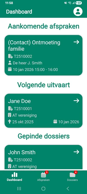 FuneralView Screenshot 1