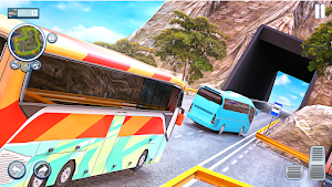 Mega Ramp Bus Stunt: Bus Games Screenshot 2