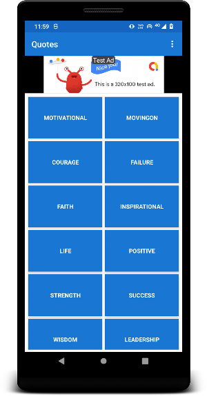 Inspirational Quotes  English Screenshot 0