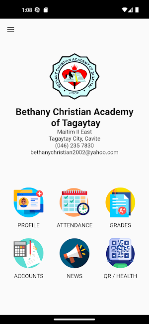 Bethany Christian Academy Screenshot 1