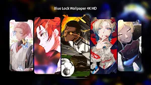 Blue Lock Wallpaper 4K HD Screenshot 1