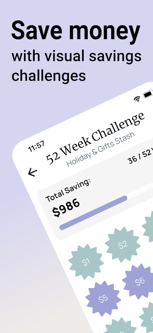 Savings Challenge: Savvy Goals Screenshot 0