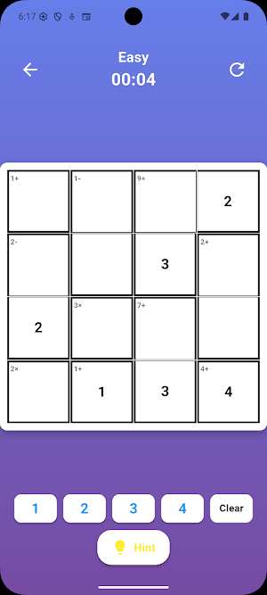 kenken sudoku Screenshot 1