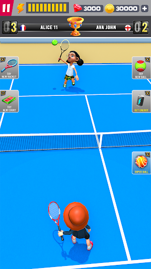 Epic Tennis Game Arena Screenshot 2