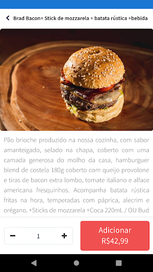 Brad Burguer Hamburgueria Screenshot 1