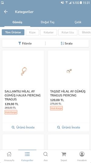 Güler Yüzlü Silver - Jewelry Screenshot 2