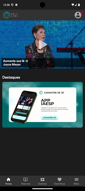 IGREJA ALIANÇA SP Screenshot 0