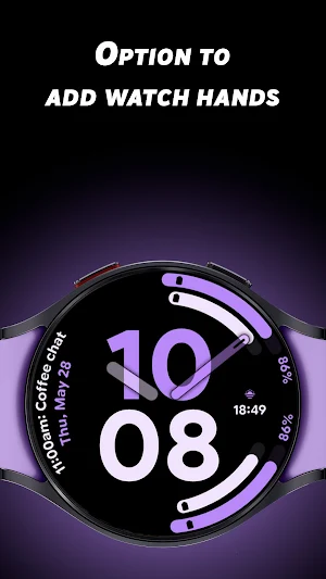 Digital Arc 2 - Watch face Screenshot 3