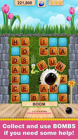 Word Wow Seasons - More Worm Screenshot 1