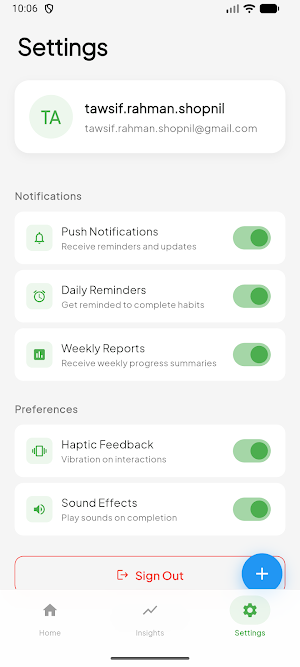 Serein: Build Your Habit Screenshot 2