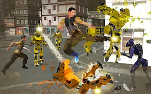 Robot Kung Fu v Street Fighter Screenshot 2