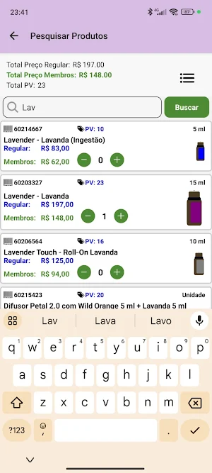 Essencial Fácil - para doTERRA Screenshot 1