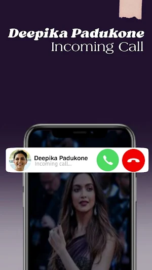 Deepika Padukone Video Call Screenshot 0