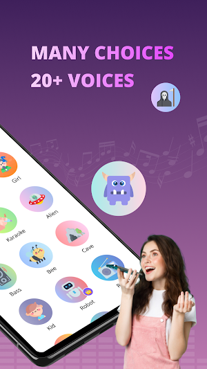 Voice Changer & Funny Effects Screenshot 1