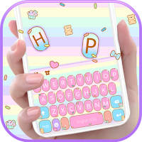 Rainbow Sprinkle Keyboard Background