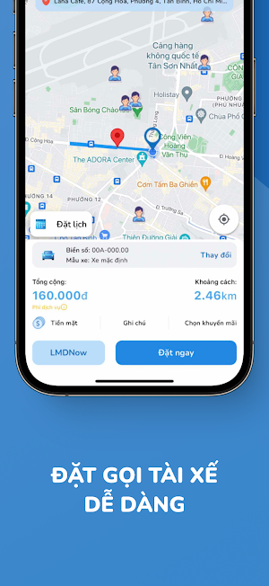LMD - Thuê tài xế lái xe hộ Screenshot 2