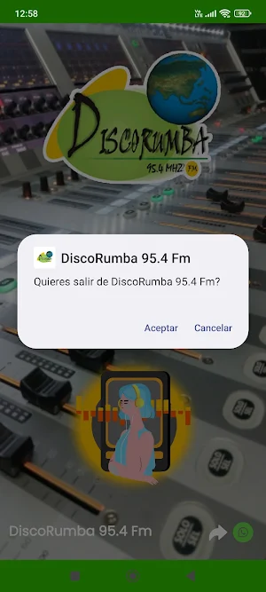 DiscoRumba 95.4 Fm Screenshot 3