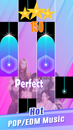 Babymonster Kpop Piano Tiles Screenshot 1