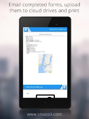 Field Service Daily Log Screenshot 2