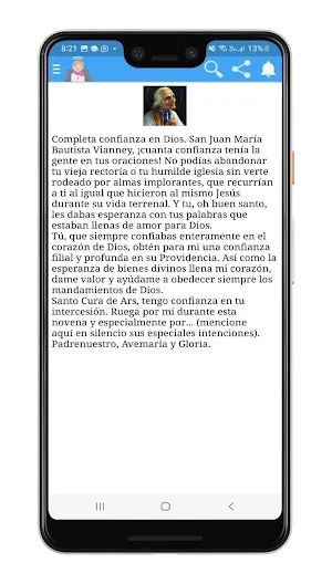 Novena San Juan María Vianney Screenshot 3
