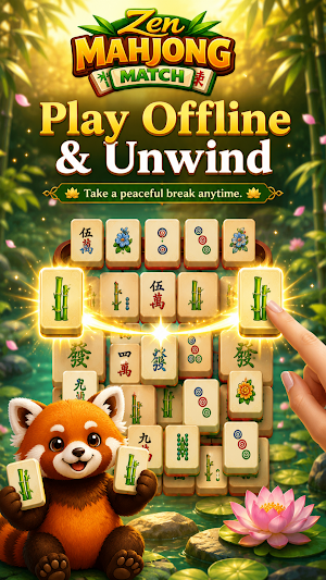 Zen Mahjong Tile Match Screenshot 3