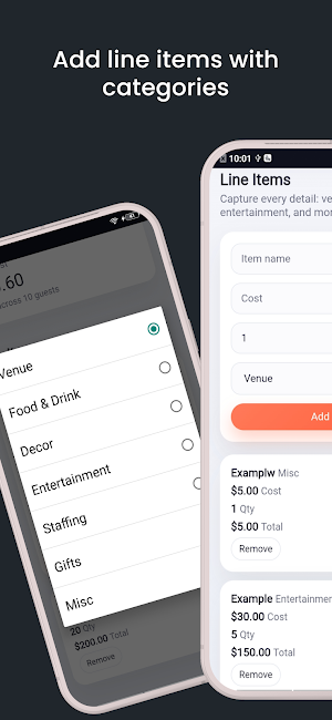 Party Budget Calculator Screenshot 3