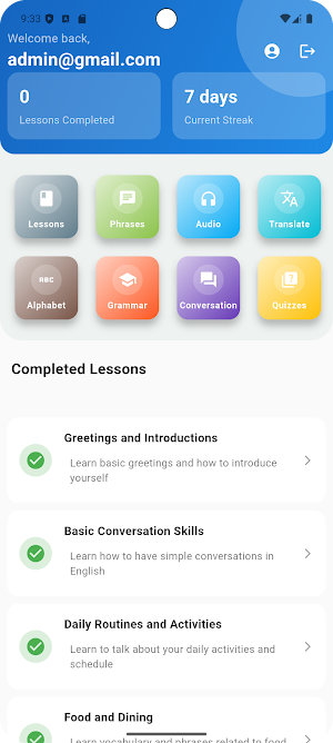 QuickLearnEnglish Screenshot 2