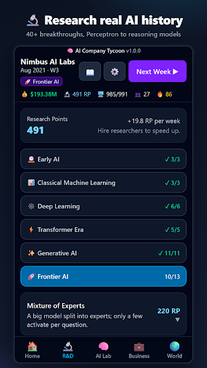 AI Company Tycoon Screenshot 2