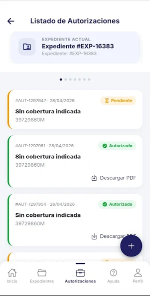Accidentes NuevaMutuaSanitaria Screenshot 1