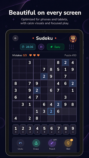 Sudoku by PuzzleFree Screenshot 3