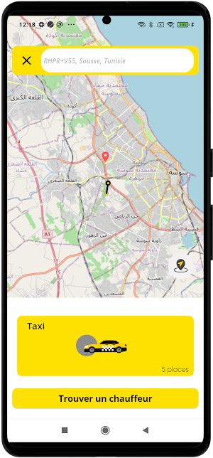 Taxiora Booking Screenshot 2
