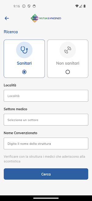Mutua San Vincenzo De' Paoli Screenshot 1