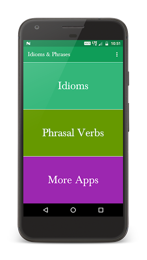 Idioms & Phrases with Hindi Meaning Screenshot 0