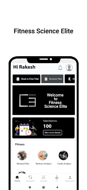 C3 Fitness Science Elite Screenshot 0
