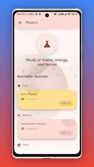 AskMeUp – Quiz & Learning App Screenshot 3