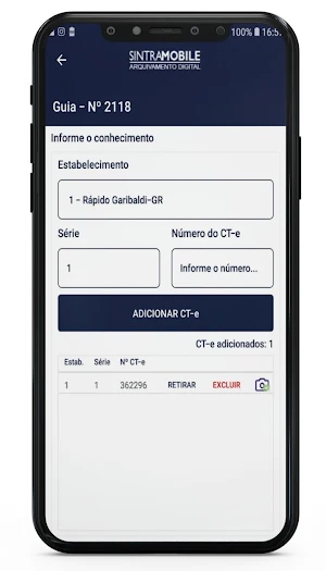 Mobile Transportes - Arquivame Screenshot 3