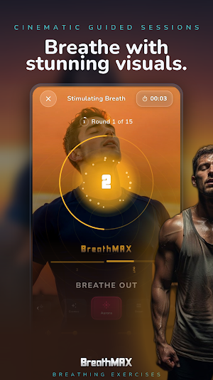 BreathMAX: Breathing Exercises Screenshot 1