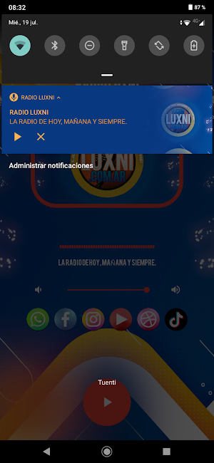 RADIO LUXNI Screenshot 3