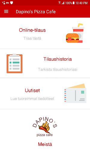 Dapino's Pizza Cafe Screenshot 1