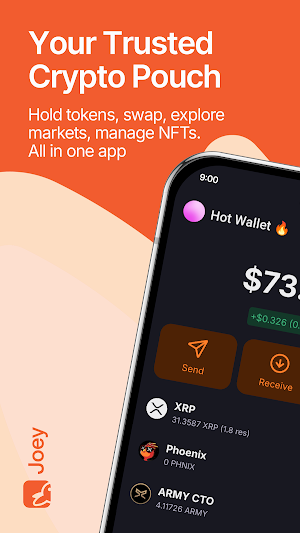 Joey Wallet Screenshot 0