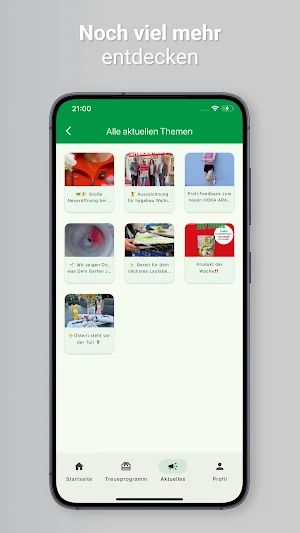 hagebau Wallner Screenshot 2