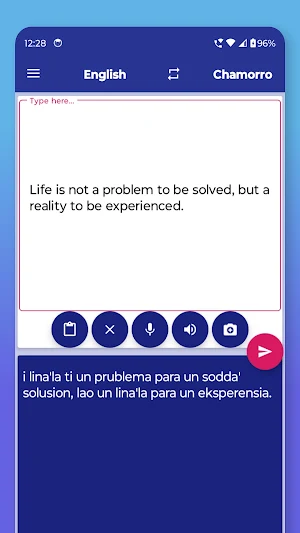 Chamorro English Translator Screenshot 2