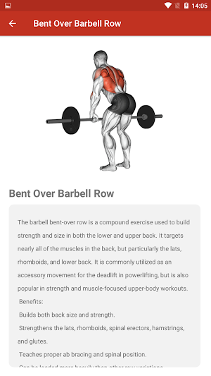 Gym Workouts Program - Fitness Screenshot 3