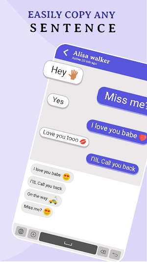 Auto Paste Keyboard, AutoSnap Keyboard, Copy Paste Screenshot 2