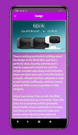 Blink Mini Guide Screenshot 2