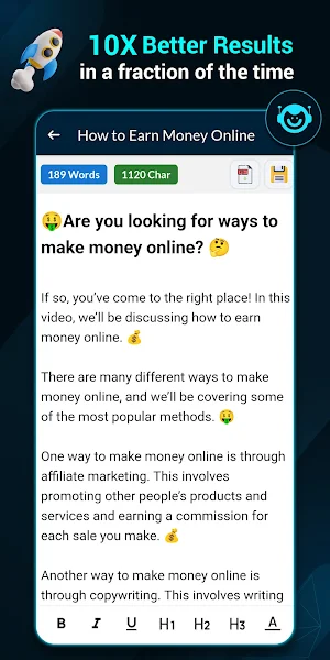 Copykit: Ai Writing Assistant Screenshot 3