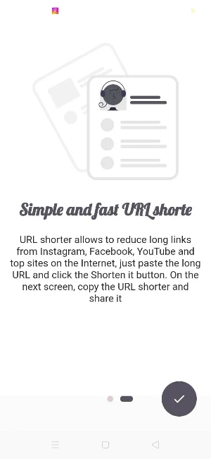 اختصار روابط - url shorter Screenshot 1