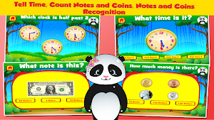 Panda Second Grade Games Screenshot 2