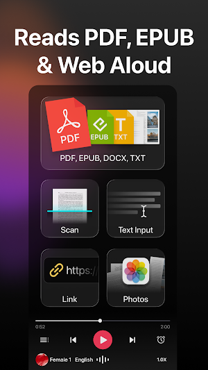 Text to Speech - SayTXT Reader Screenshot 1